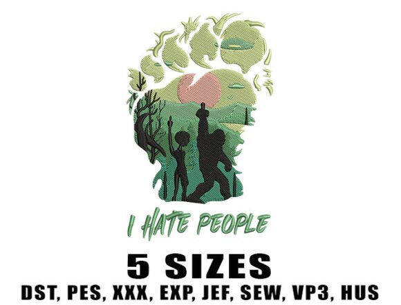 Bigfoot, I Hate People Embroidery: A Designer’s Review