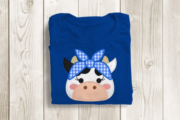 Cow with Bandanna Applique Embroidery Review