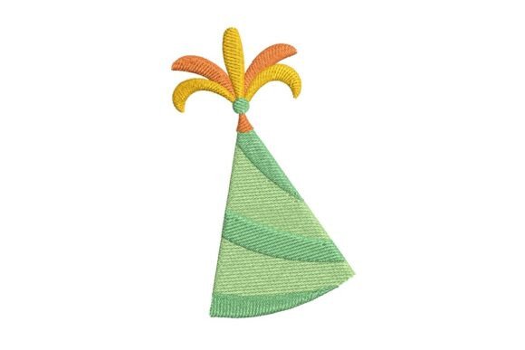 Festive Feathered Party Hat Embroidery Design Review