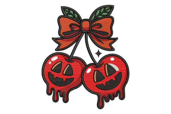 Halloween Cherry Bow Embroidery: A Designerβs Review