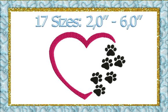Heart Paw Machine Embroidery Design Review