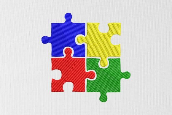 Review: Autism Awareness Embroidery Design for Makers