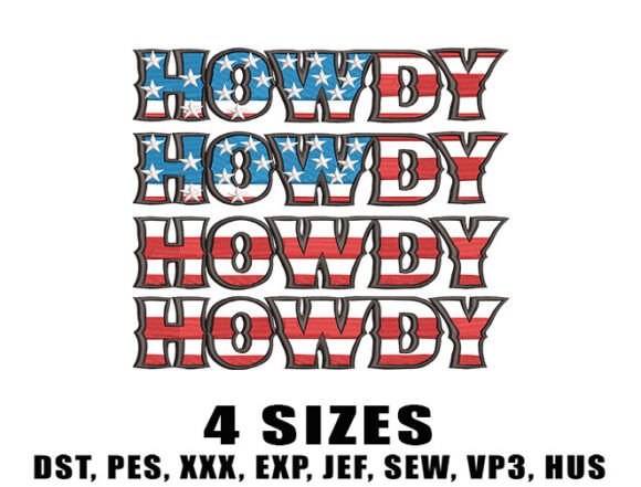 Review: Howdy 4th of July Embroidery Design
