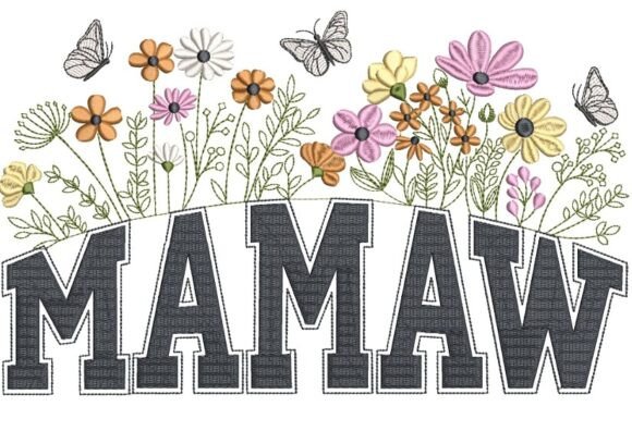 Review: The Mamaw Embroidery Design for Handmade Gifts