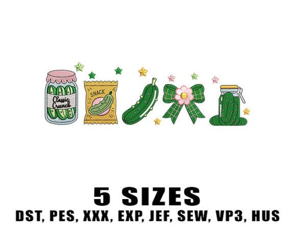 Review: The Pickle Lover Embroidery Design
