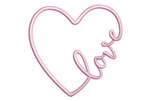 Reviewing Love Inside Heart Embroidery Design