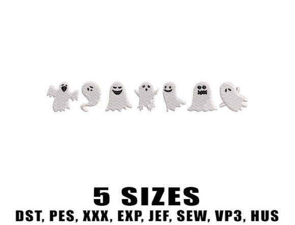 Reviewing Spooky Ghost Embroidery Designs for Etsy Shops