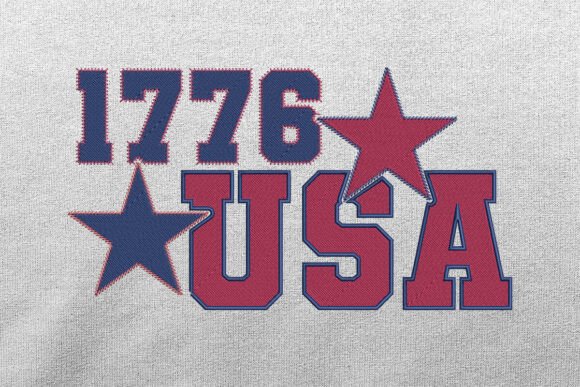 Reviewing the American 1776 USA Embroidery Design