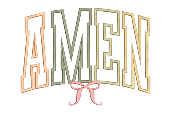 Reviewing the Coquette Amen Embroidery Design